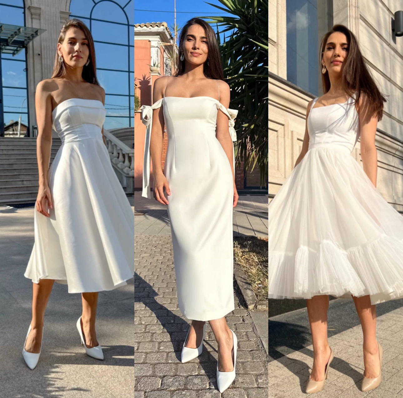 Rochii albe Lariette – Eleganță, rafinament și stil atemporal