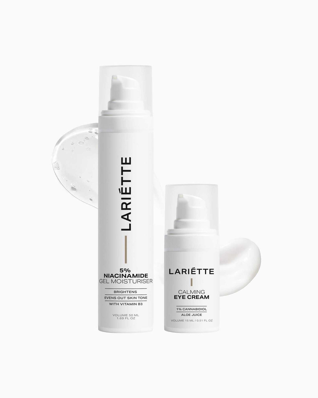 Lariette skincare Set niacinamide s crema de ochi