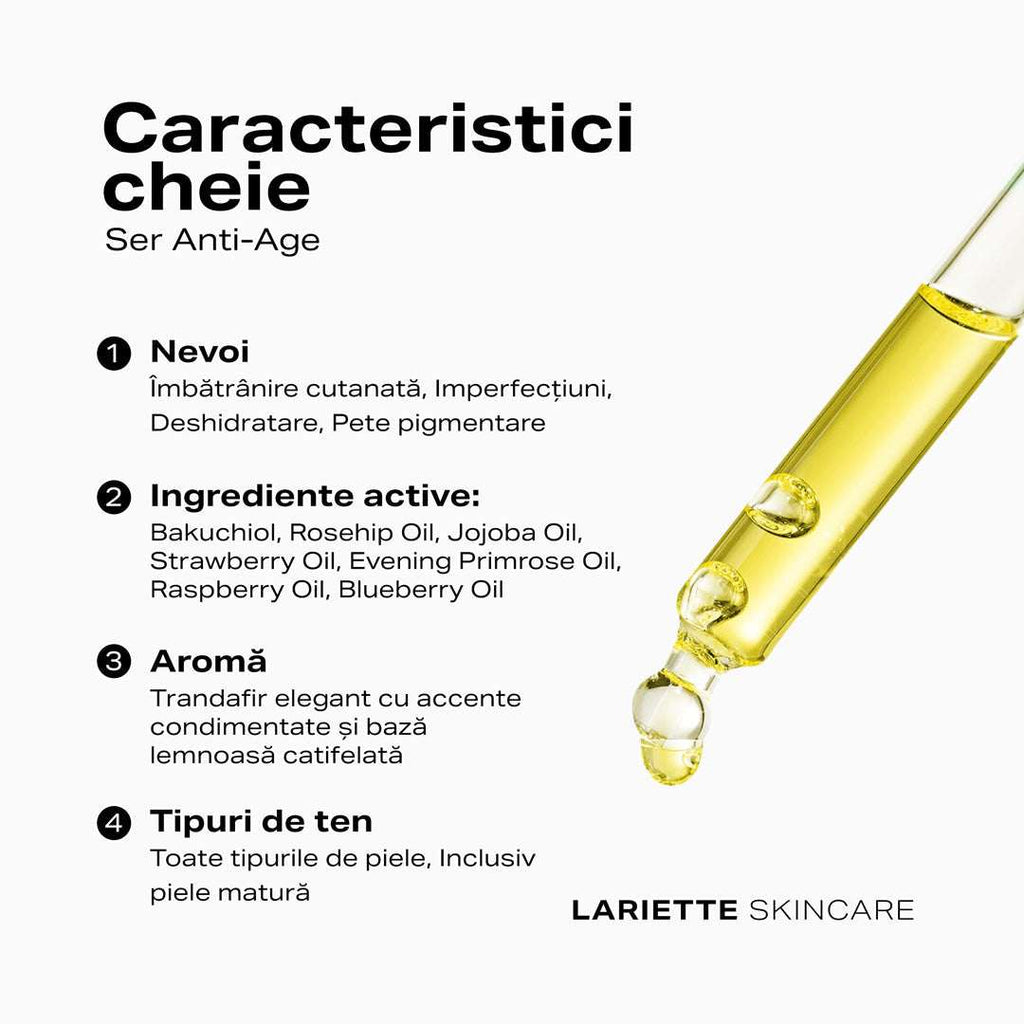 Retinol Natural Ser cu Bakuchiol, 30 ml